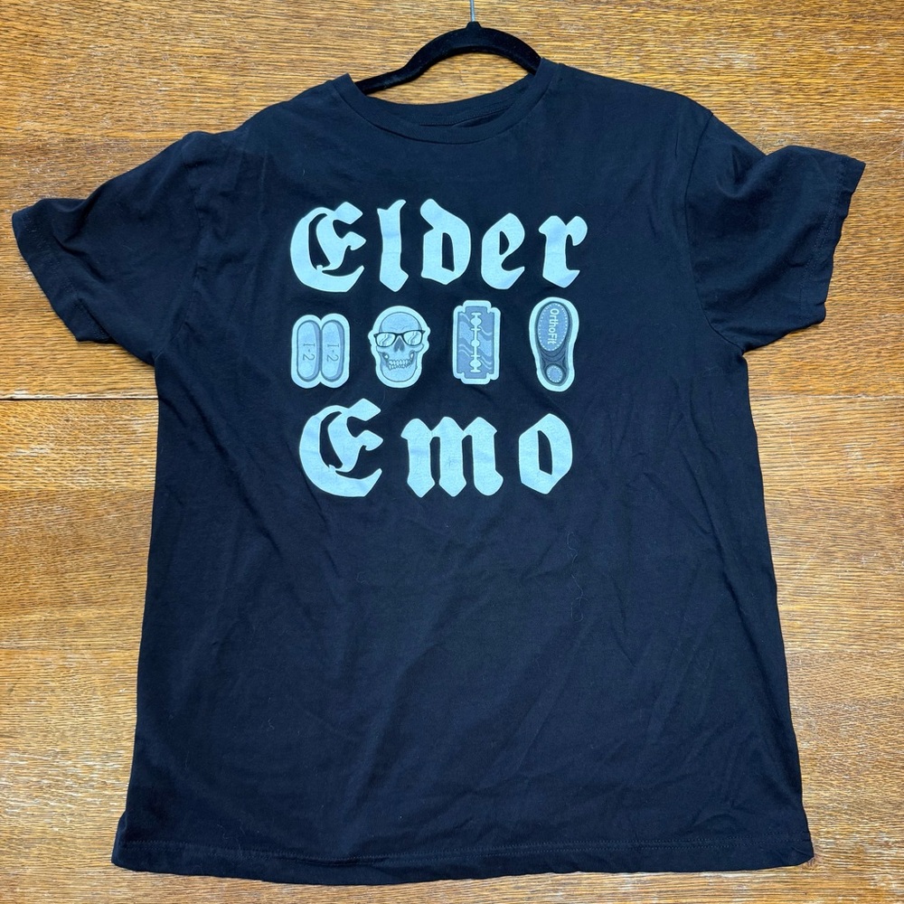 Elder Emo Black T-Shirt